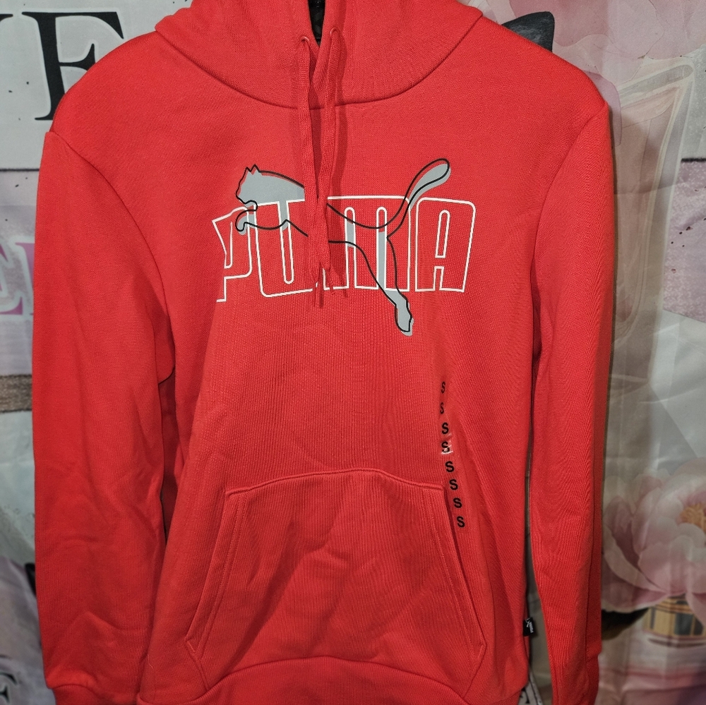 PUMA Men's Bold Red Hoodie